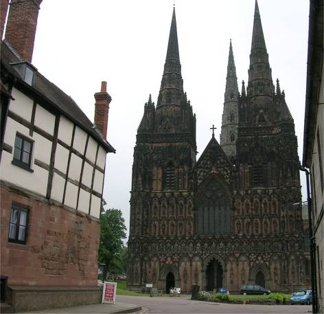 Lichfield cathedral